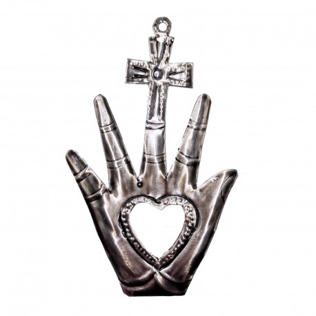 Décoration Main avec coeur