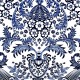 Blue Eden Oilcloth roll