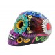 Calavera mexicaine colorée