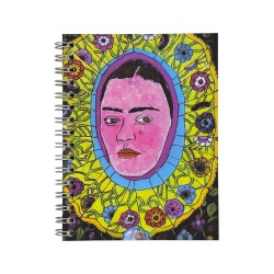 Carnet A5 à spirales Frida Kahlo