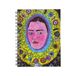 Notebook La Sirena - A6 Loteria notebook with a mermaid - Casa Frida