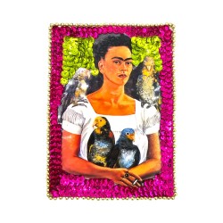 Mi and my parrots Sequin patch