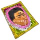 Green Frida sequin patch