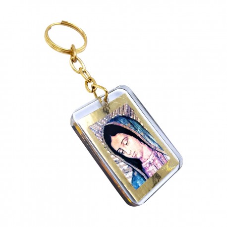 Porte-clef Vierge de Guadalupe