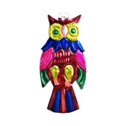 Owl Tin ornament