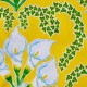 Yellow Alcatraz Oilcloth