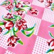 Pink Tulipanes Oilcloth