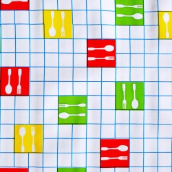 Toile cirée Ecossais Vert