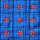 Blue Ramitos oilcloth