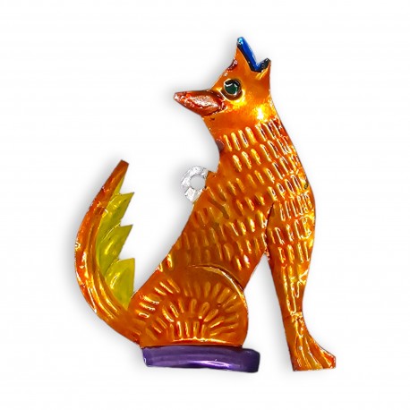 Figura de hojalata Coyote