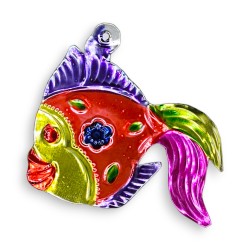 Figura de hojalata Pescado