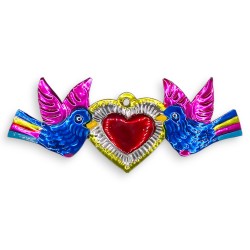 Figura Pájaros y corazón