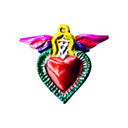 Colorful Angel Sacred heart