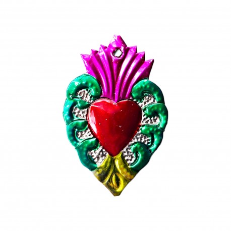 Green Mexican sacred heart