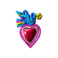 Coeur sacré Oiseau Bleu