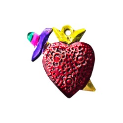 Colored Pierced sacred heart