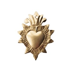 Sagrado corazón Aureola de pinchos Dorado