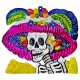 Pink Large Catrina ornament