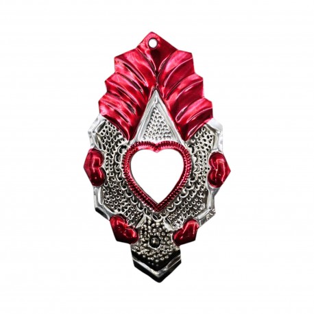 Espejo sagrado corazón pequeño Maya