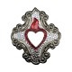 Cross Sacred heart mirror