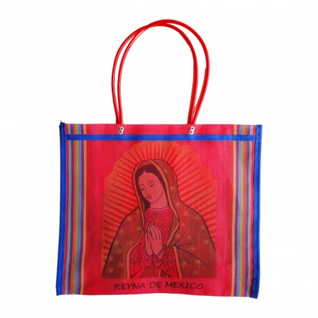 Red Guadalupe market bag