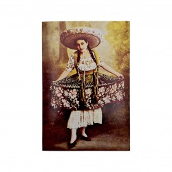 Postal Mujer mexicana