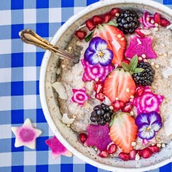 Toile cirée Carreaux Orange