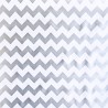 Wachstuch Zigzag Silber
