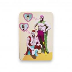 Magnet Luchadores vintage