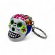 Porte-clef Calavera Noir