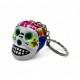 Porte-clefs Tête de mort mexicaine