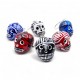 Porte-clefs Calavera Bicolore