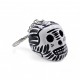 Two-tone Calavera Keychain