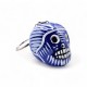 Two-tone Calavera Keychain