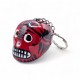 Two-tone Calavera Keychain