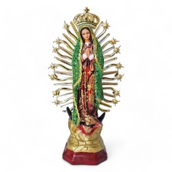 Statue Vierge de Guadalupe 34 cm