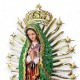 Estatua Virgen de Guadalupe 34 cm