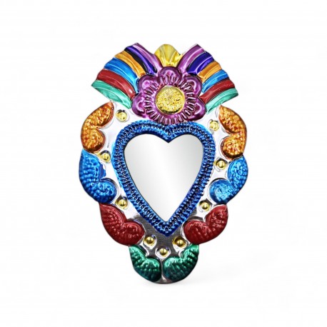 Espejo sagrado corazón pequeño Girasol