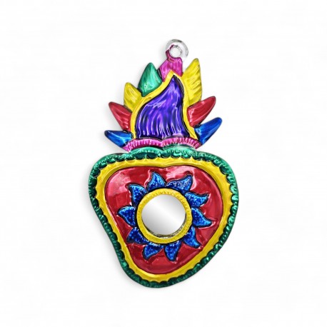 Coeur sacré à miroir Soleil