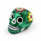 Calavera mexicaine fleurie 10 cm