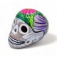 Calavera mexicaine Métal 11,5 cm