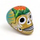 Calavera mexicaine Métal 11,5 cm