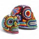 Calavera Huichol 20 cm