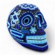 20 cm Huichol beaded skull