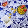 Toile cirée Flores Marine