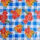 Blue Claveles oilcloth