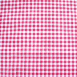 Pink Gingham Oilcloth roll