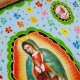 Virgin of Guadalupe Reverse glass painting