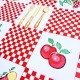 Red Cafeterita oilcloth