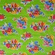 Green Canastas oilcloth
